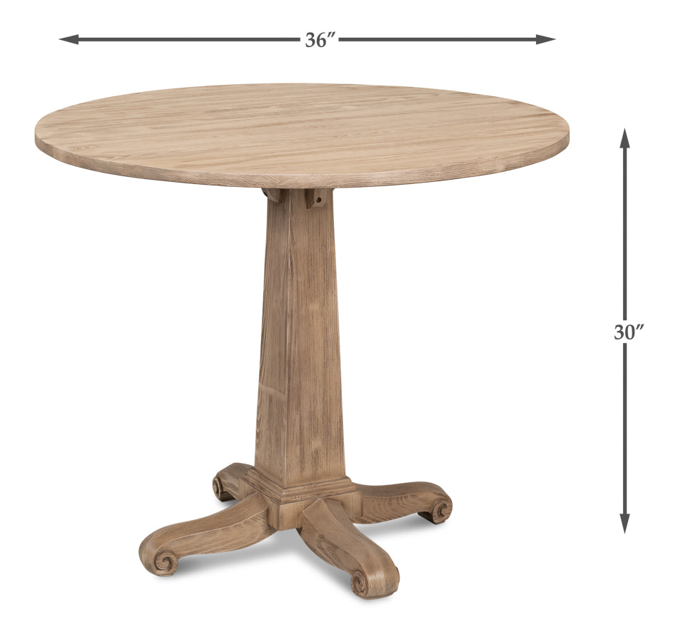 Perry Vineyards Bistro Table by Sarreid Ltd - view 7