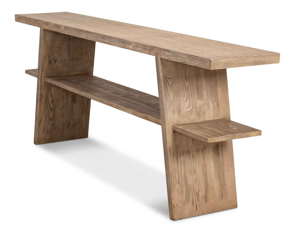 Bodega Vineyards Console Table by Sarreid Ltd - view 4