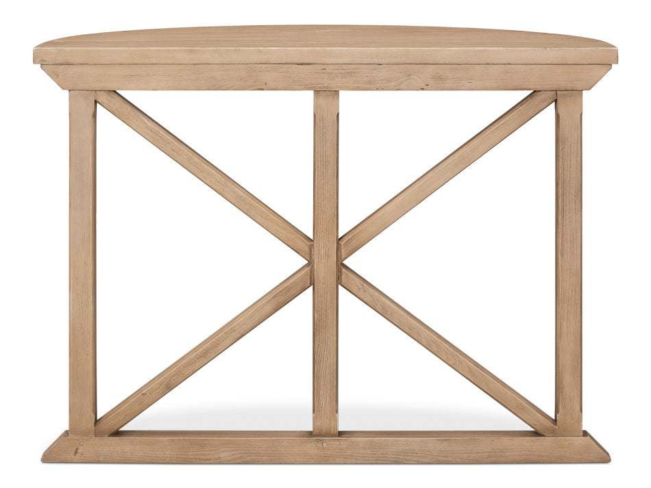 Gregorio Vineyards Half Moon Console by Sarreid Ltd - view 8