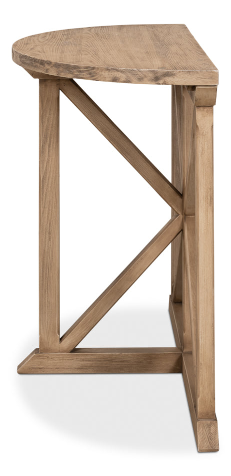 Gregorio Vineyards Half Moon Console by Sarreid Ltd - view 9
