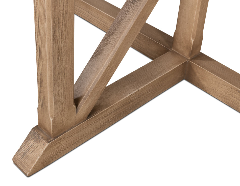 Duke Ridged Iron Bench by Sarreid Ltd - view 12