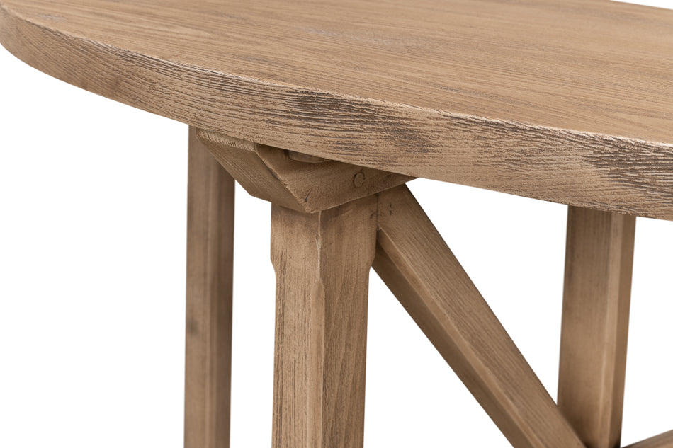 Gregorio Vineyards Half Moon Console by Sarreid Ltd - view 6