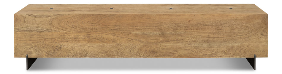 Stuben Bench by Sarreid Ltd - view 2