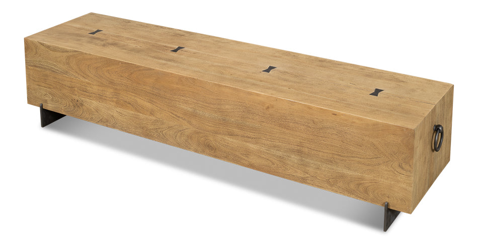Stuben Bench by Sarreid Ltd - view 4