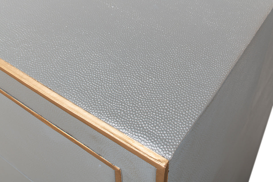 Gabriella Chest Of Drawers, Storm Grey by Sarreid Ltd - view 5