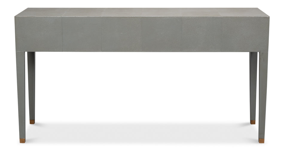 Gabriella Console, Storm Grey by Sarreid Ltd - view 8