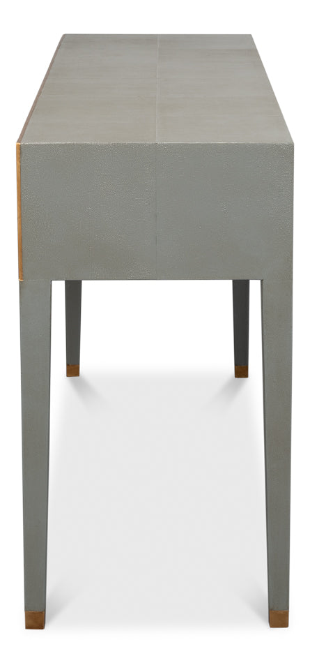 Gabriella Console, Storm Grey by Sarreid Ltd - view 9