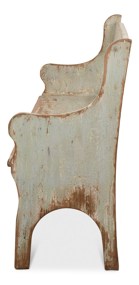 Arlo Bench, Sage by Sarreid Ltd - view 3