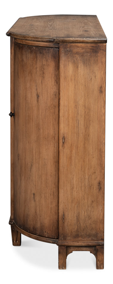 Brooks Demilune, Brown by Sarreid Ltd - view 9
