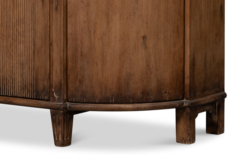 Brooks Demilune, Brown by Sarreid Ltd - view 12