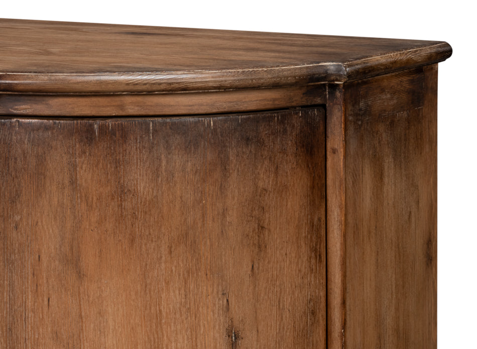 Brooks Demilune, Brown by Sarreid Ltd - view 5