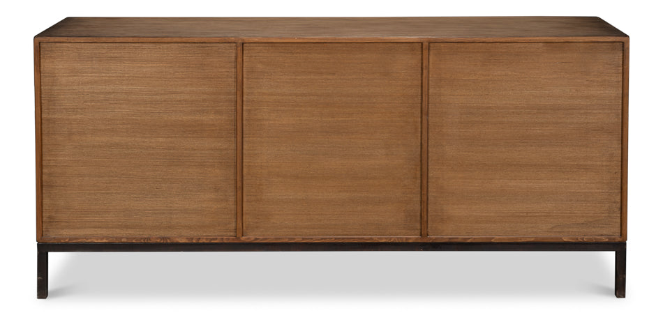 Becket Sideboard, Brown by Sarreid Ltd - view 8