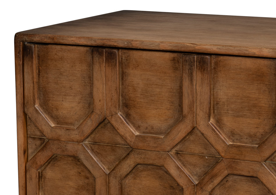 Becket Sideboard, Brown by Sarreid Ltd - view 10