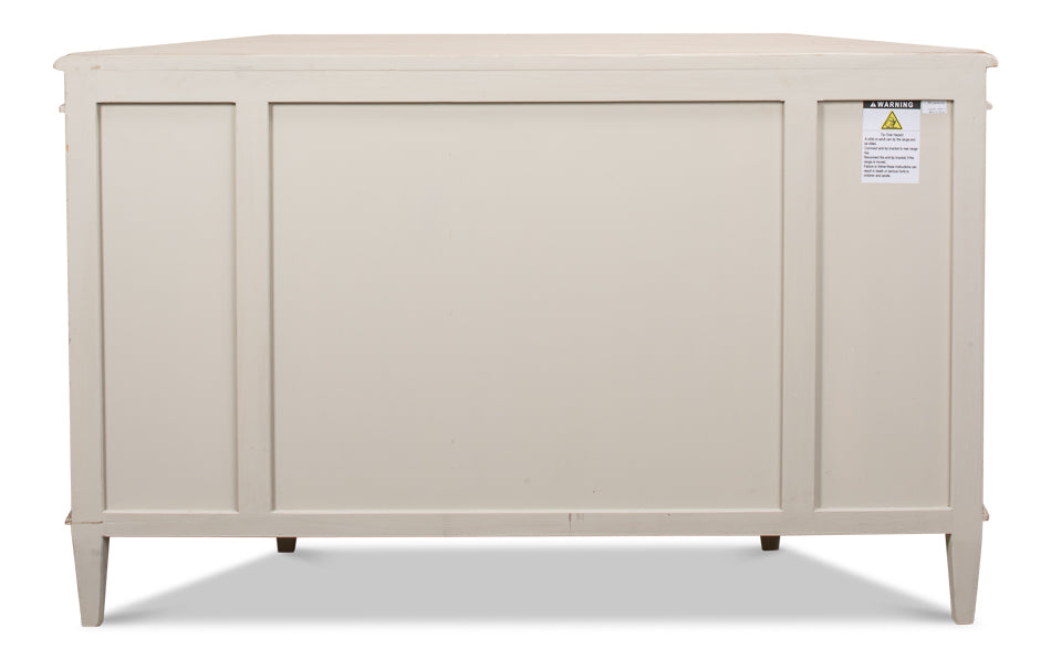 Wrenn Credenza, Stone Grey by Sarreid Ltd - view 8