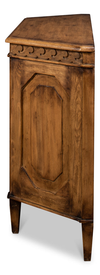 Wrenn Credenza, Brown by Sarreid Ltd - view 9