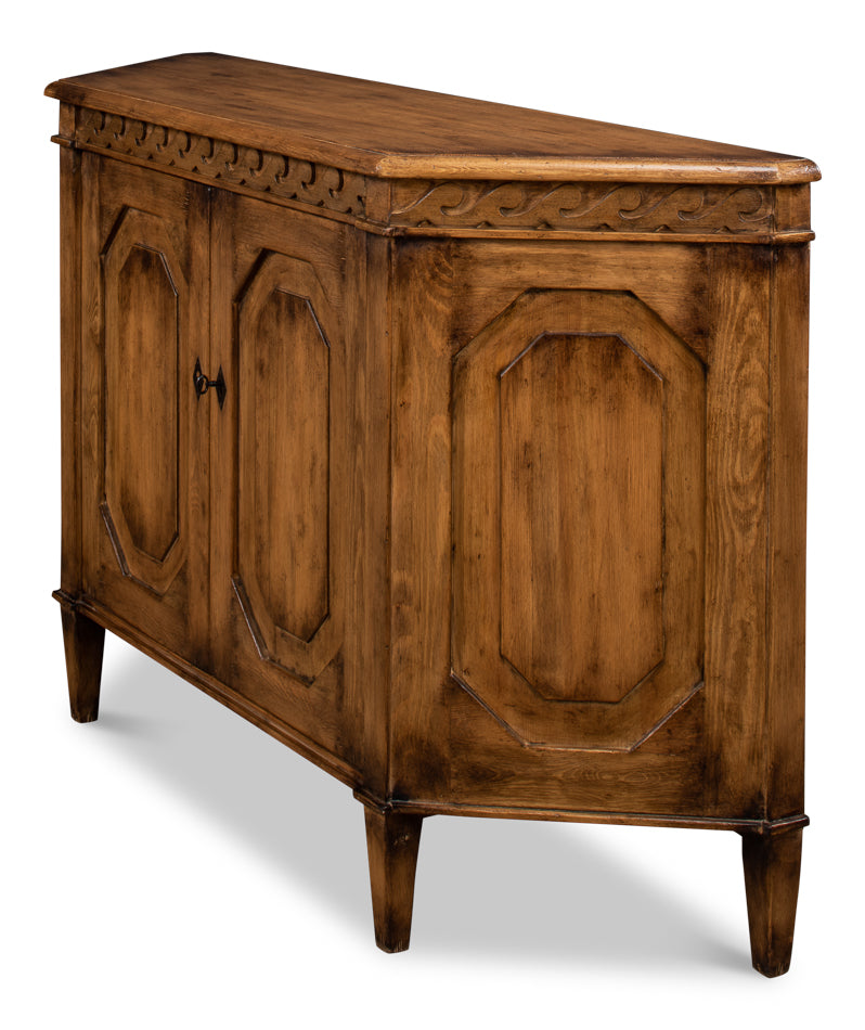 Wrenn Credenza, Brown by Sarreid Ltd - view 10