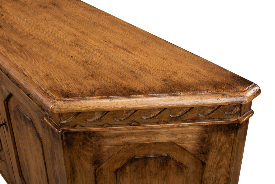 Wrenn Credenza, Brown by Sarreid Ltd - view 5