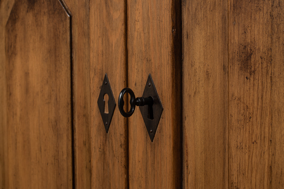 Wrenn Credenza, Brown by Sarreid Ltd - view 7