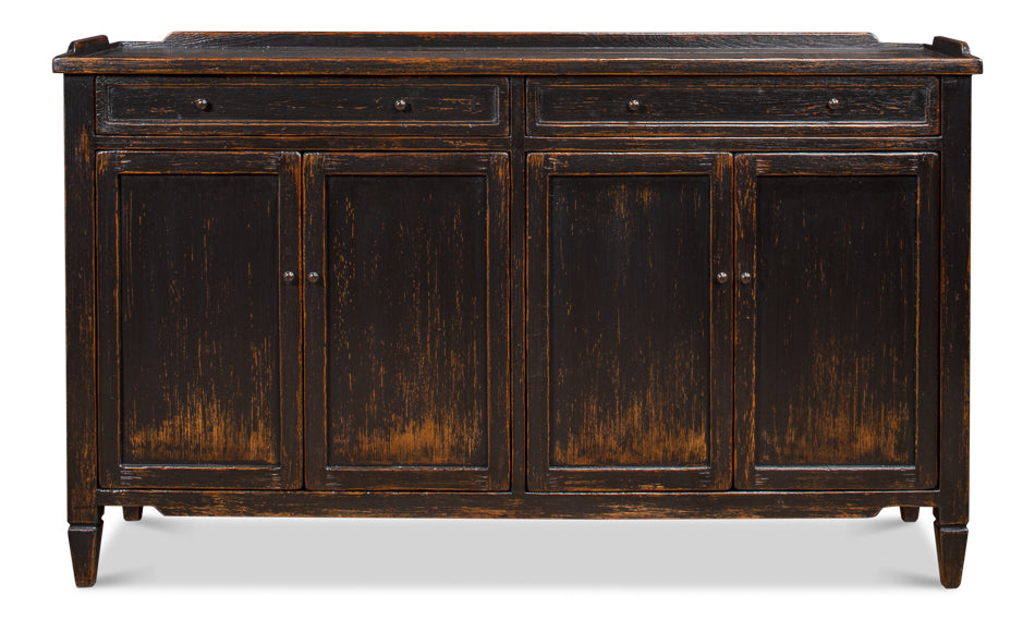 Madigan Sideboard, Antique Black by Sarreid Ltd - view 2