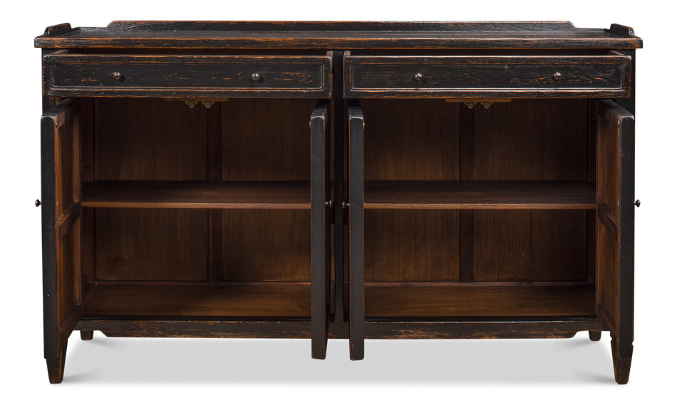 Madigan Sideboard, Antique Black by Sarreid Ltd - view 3