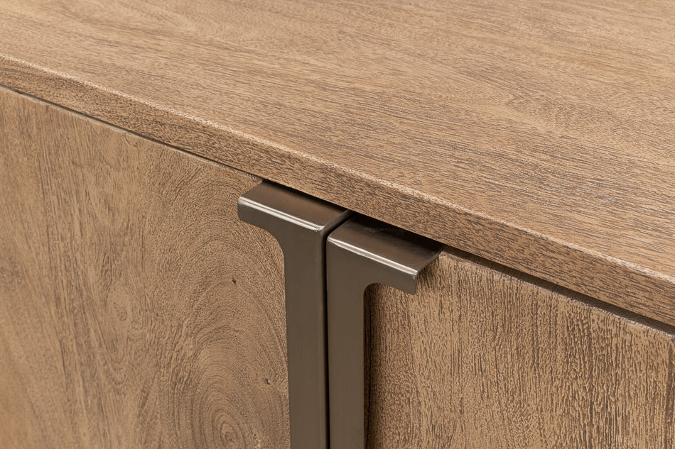 Augustus 2 Door Cabinet by Sarreid Ltd - view 11