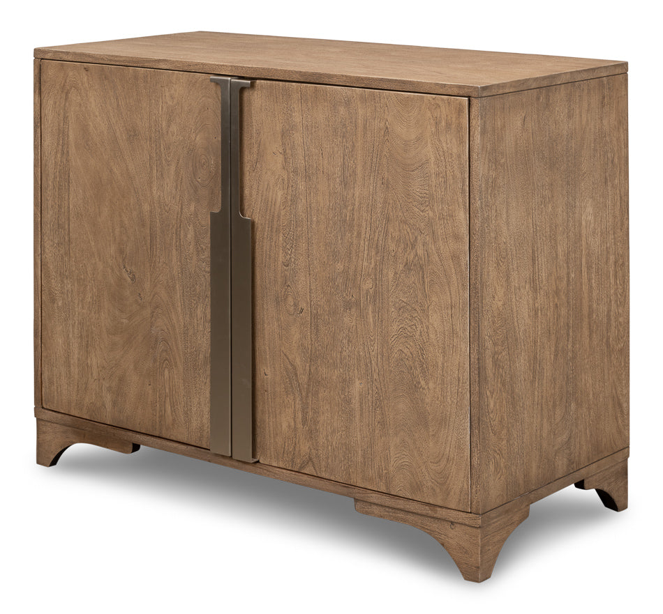 Augustus 2 Door Cabinet by Sarreid Ltd - view 4
