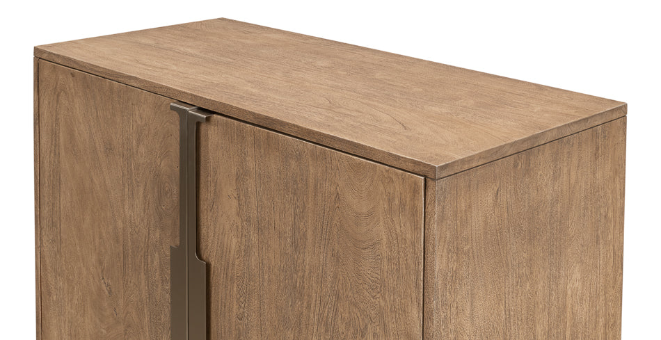 Augustus 2 Door Cabinet by Sarreid Ltd - view 5
