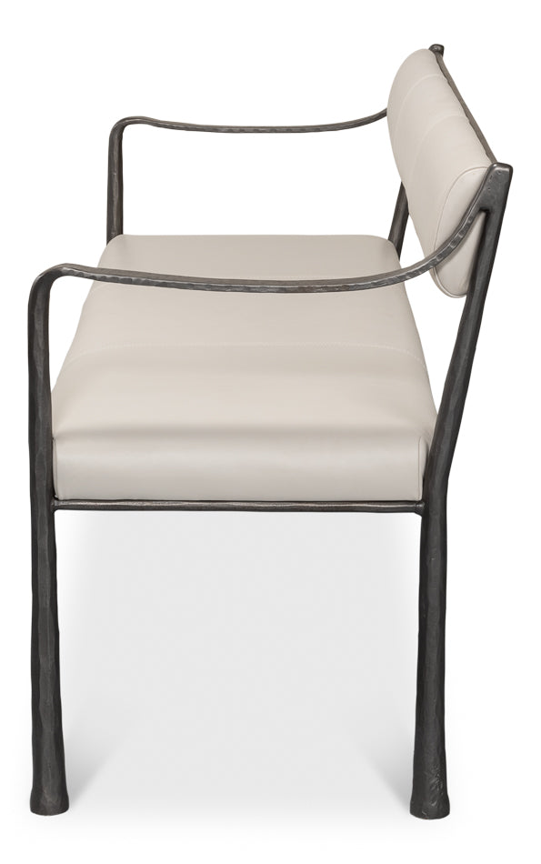 Eliana Bench by Sarreid Ltd - view 9