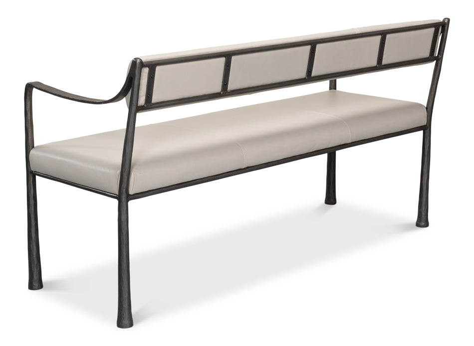 Eliana Bench by Sarreid Ltd - view 10