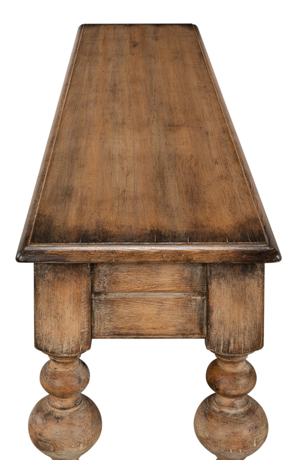 Hudson Console, Brown by Sarreid Ltd - view 9