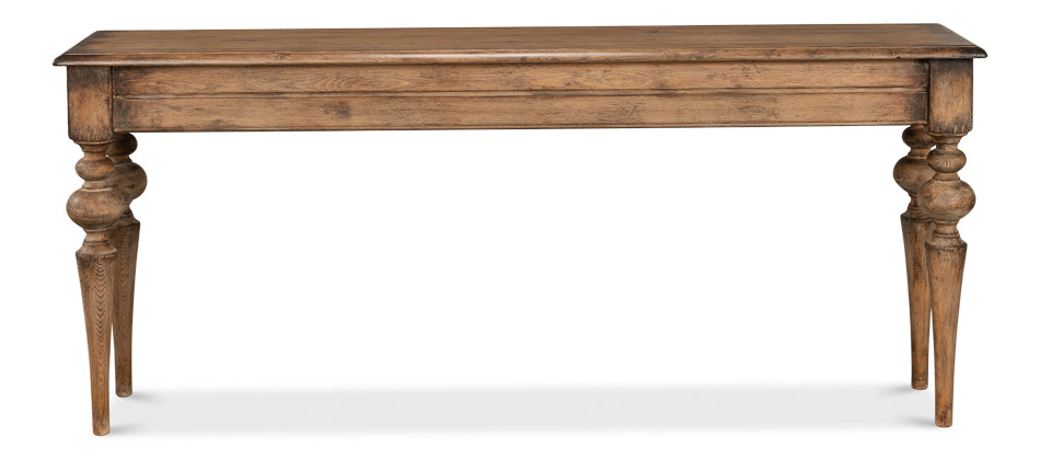Hudson Console, Brown by Sarreid Ltd - view 2