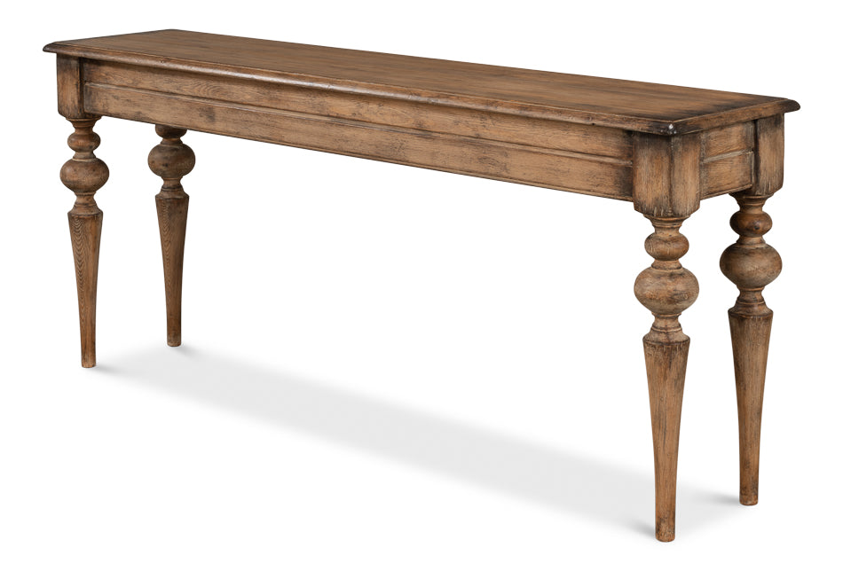 Hudson Console, Brown by Sarreid Ltd - view 3