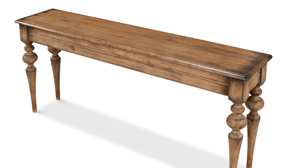 Hudson Console, Brown by Sarreid Ltd - view 4