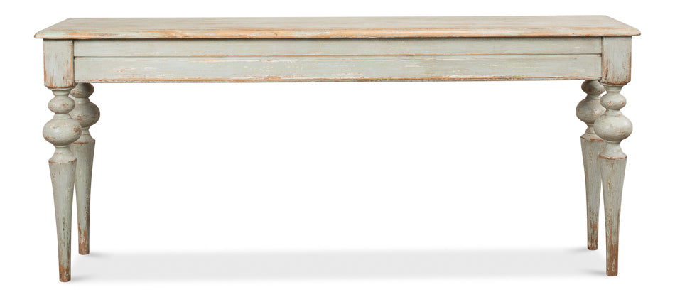 Hudson Console, Sage by Sarreid Ltd - view 2