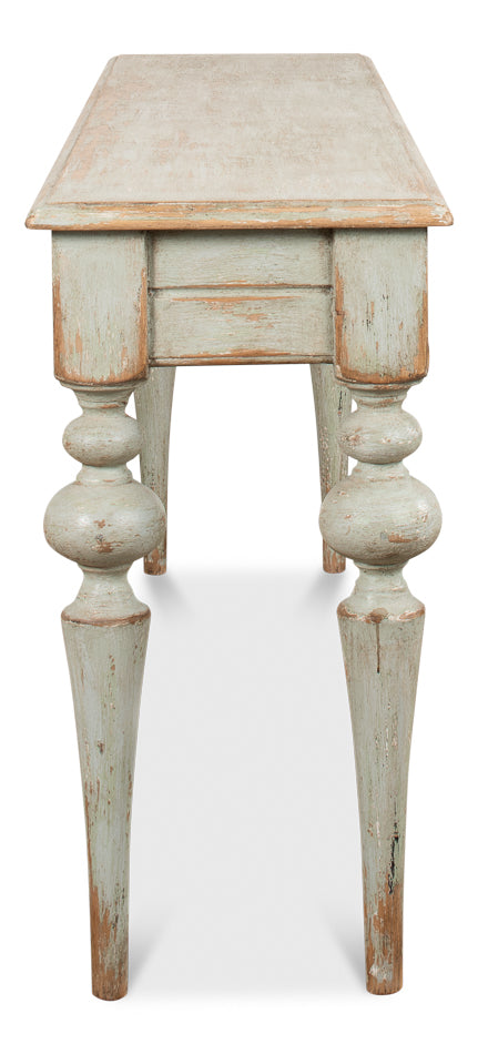 Hudson Console, Sage by Sarreid Ltd - view 3