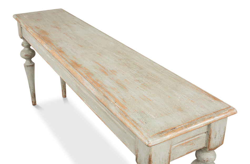 Hudson Console, Sage by Sarreid Ltd - view 4