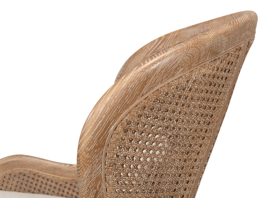 Randolph Wing Chair by Sarreid Ltd - view 8