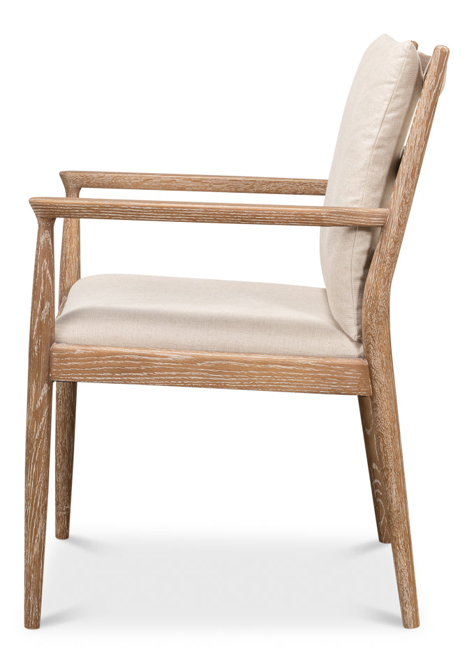 Tugen Armchair by Sarreid Ltd - view 3