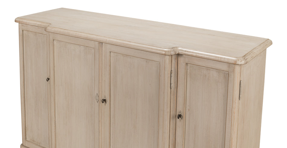 Entree' Sideboard, Stone Grey Finish by Sarreid Ltd - view 4