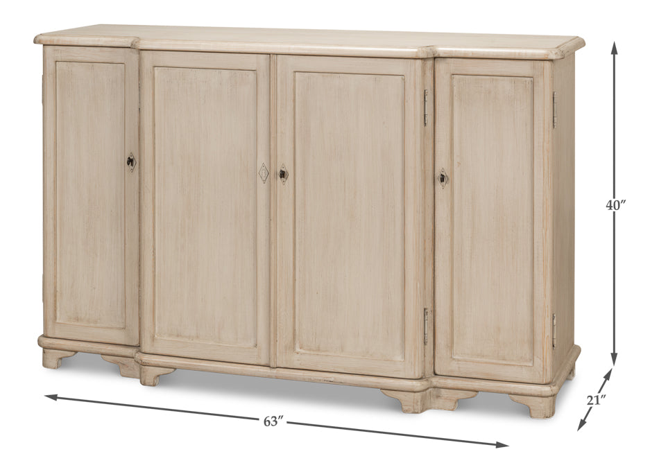 Entree' Sideboard, Stone Grey Finish by Sarreid Ltd - view 7