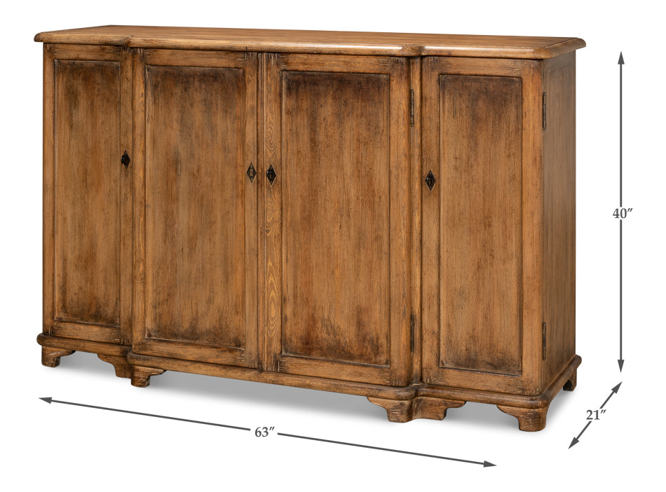 Entree' Sideboard, Brown Finish by Sarreid Ltd - view 7