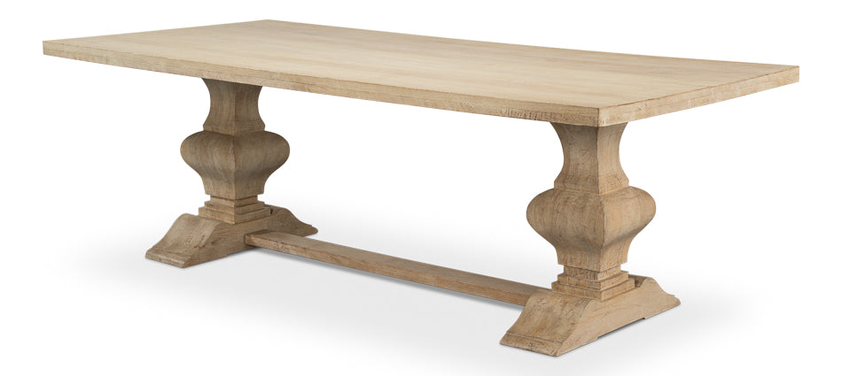 Wesley Dining Table by Sarreid Ltd - view 3