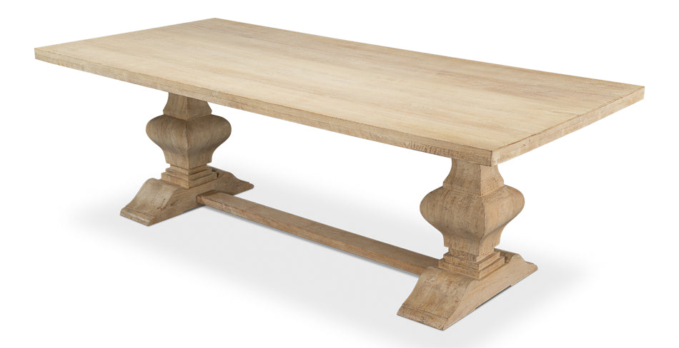 Wesley Dining Table by Sarreid Ltd - view 4