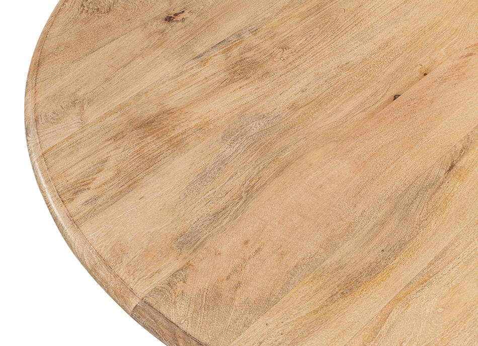 Chantal Pedestal Dining Table by Sarreid Ltd - view 6
