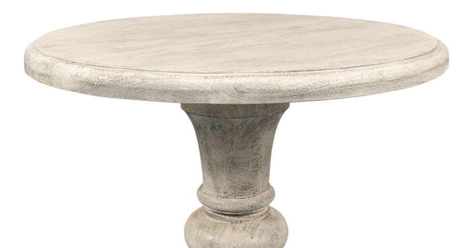 Cecelia Pedestal Table by Sarreid Ltd - view 8