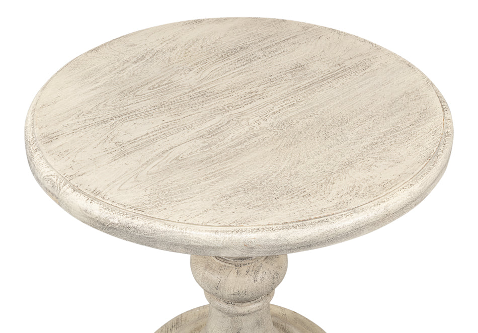 Cecelia Pedestal Table by Sarreid Ltd - view 4