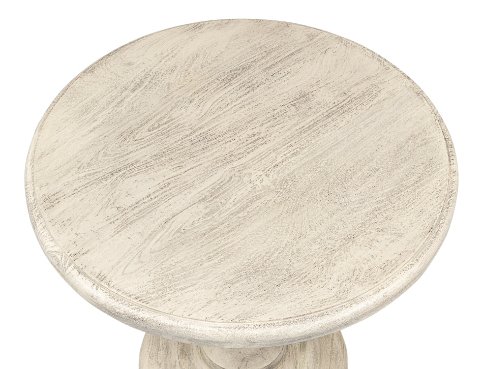 Cecelia Pedestal Table by Sarreid Ltd - view 5