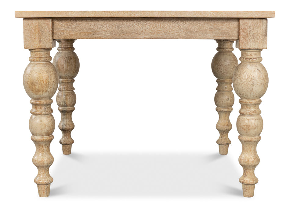Jocelyn Dining Table, Square by Sarreid Ltd - view 8