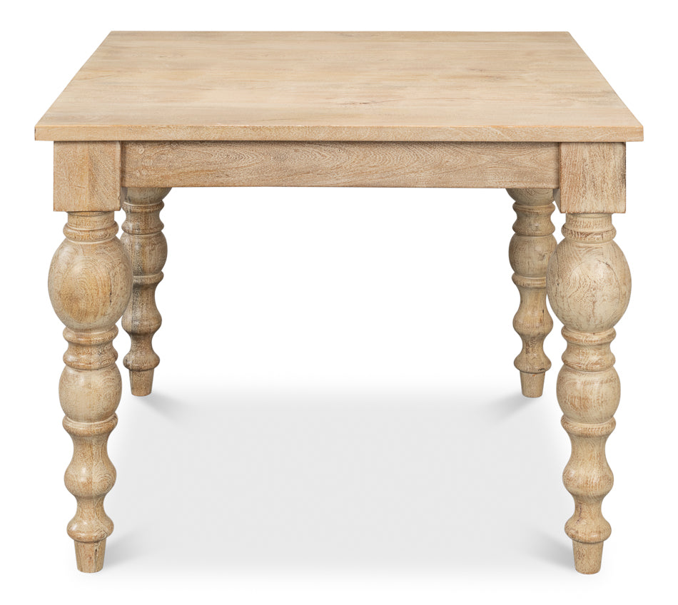 Jocelyn Dining Table, Square by Sarreid Ltd - view 2