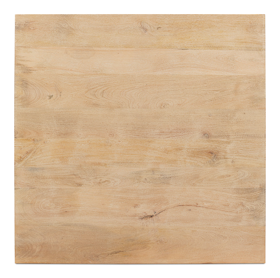 Jocelyn Dining Table, Square by Sarreid Ltd - view 5